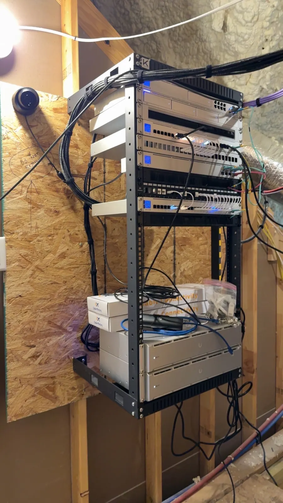 Open-frame-rack